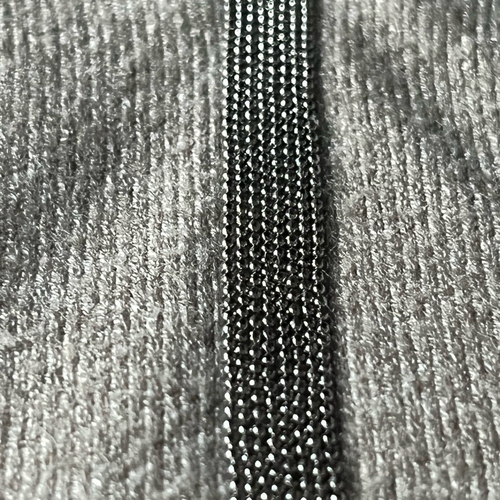 Chico’s caviar trim V-neck sweater - Picture 4 of 6